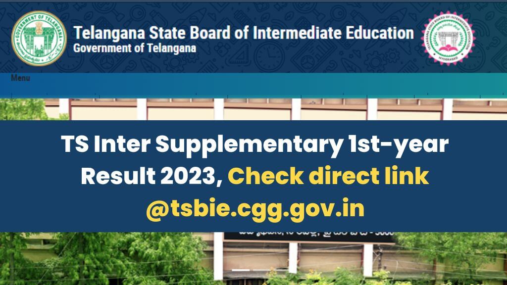 TS Inter Supplementary 1st-year Result 2023